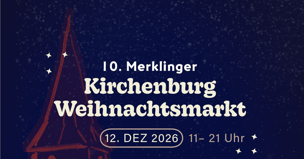 Weihnachtsmarkt rund um die Kirchenburg in Merklingen